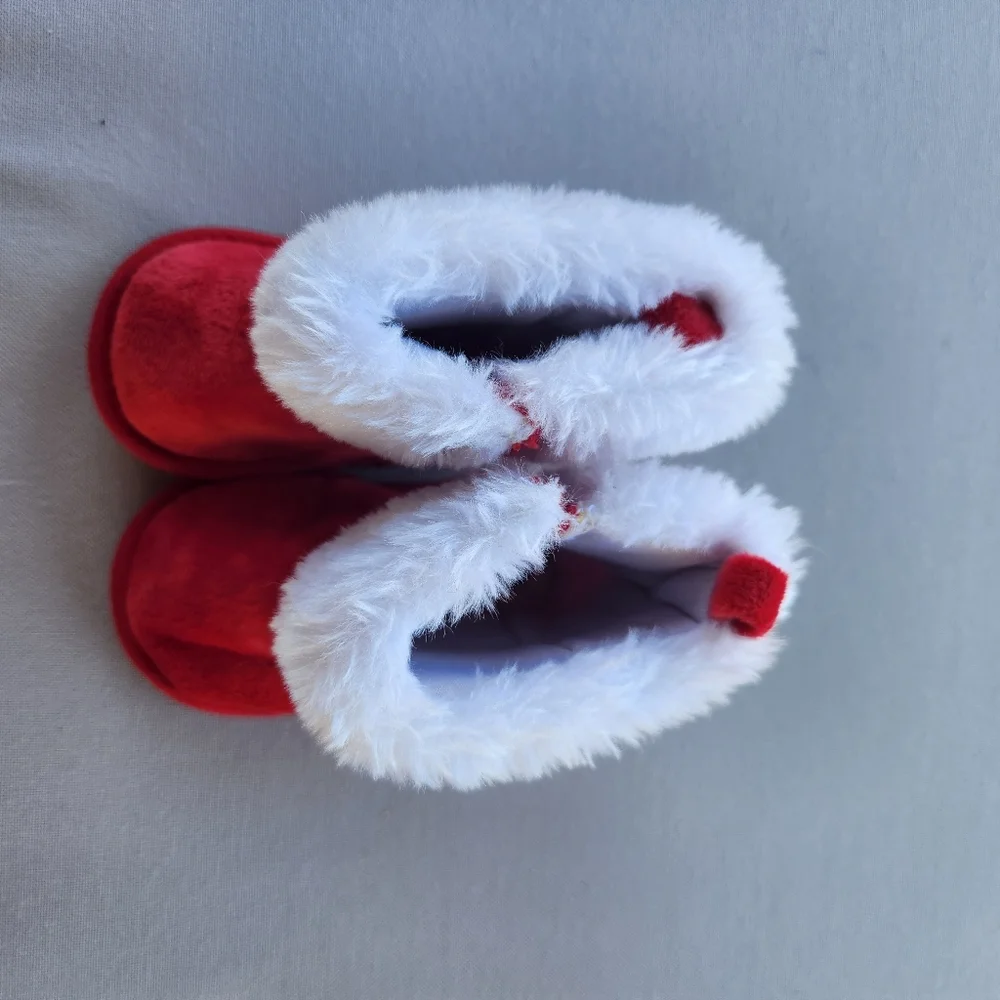 Koala kids Santa boot slippers